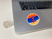 Load image into Gallery viewer, Cancer Vinyl Sticker In Use On A Laptop

